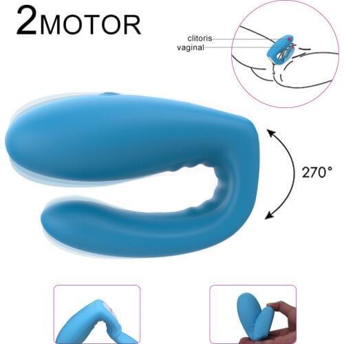 Double Head Vibrators Sex Toys for Woman Clitoris Massager Vagina G spot Stimulation Dildo Anal Vibrators Female Masturbator