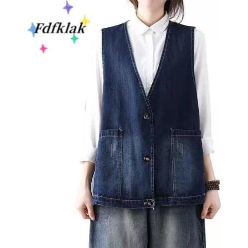 Fdfklak Women's Big Vests