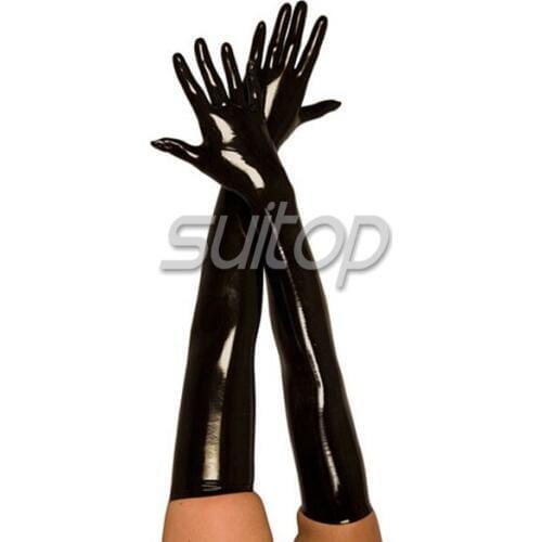 Hot sell latex gloves rubber sexy glove for adult hand made