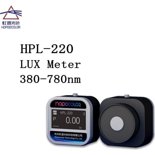 Hopoocolor HPL-220 380-780 nm LED light meter or LUX meter for lx meter