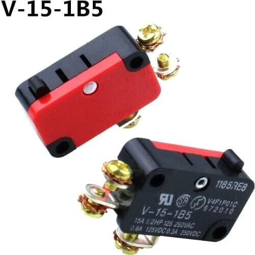IMC Hot Micro Limit Switch Long Hinge Roller Lever V-15-1B5 Arm Snap Action LOT