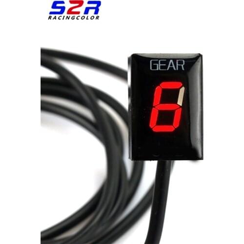 S2R For Aprilia RS 125 ETV 1000 Caponord RSV4 Non-ABS RSV Mille Tuono Motorcycle 1-6 Level Digital Speed Gear Display Indicator