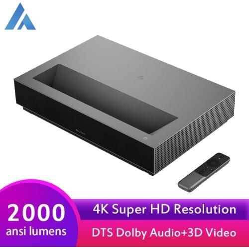 Formoive Fengmi Laser Projector TV 4K Cinema 2000 ANSI Lumen Home Theater ALPD3.0 Support 3D HDR10 Dolby Audio DTS WiFi Beamer