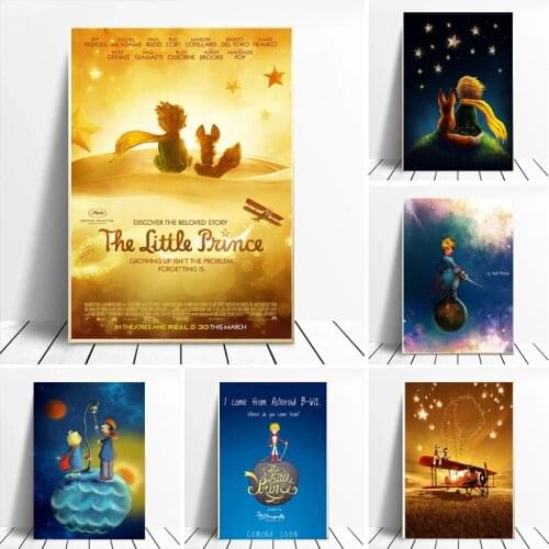 Legend Story Little Prince Canvas Painting Wall Artwork Printed and Pictures Style Poster Children Room Home Artwork Decoration