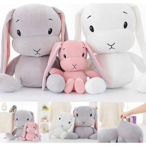 Lucky Cute Rabbit Plush Toys Bunny Stuffed Animal Baby Doll Sleep For Kid Children