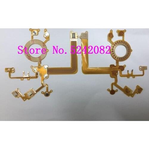 NEW Keyboard Key Button Flex Cable for Canon 60D Digital Camera Repair Part(Whit Socket)