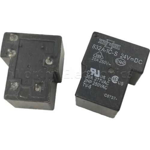 Wholesale 10pcs/lot relay 832A-1C-S 24VDC