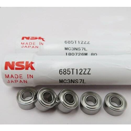 20pcs original NSK miniature bearing 681XZZ 683ZZ 684ZZ 685ZZ 686ZZ 687ZZ 688AZ 688ZZ 686DDU 3*7*3 4*9*4 5*11*5 6*13*5 8*16*5 mm