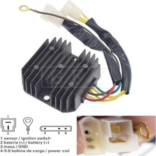 For APRILIA Moto Pegaso 650 LEONARDO ST250 250 300 LC 250LC 300LC Motorcycle Voltage Regulator Rectifier 12V
