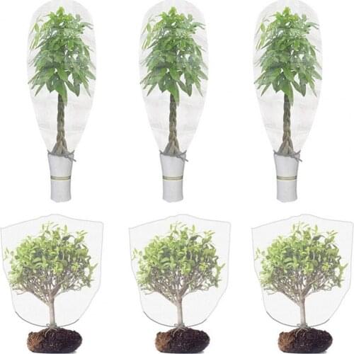 Plant Cover Bag Insect-Prevent Rain-proof Nylon Bird Barrier Netting Mesh for Tree Grow Bag