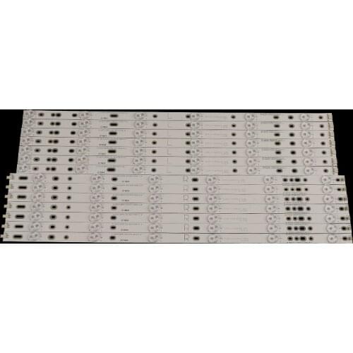 LED backlight strip 12 lamp for Phillps AOC 55"TV 55PUF6701/T3 GJ-2K15-D2P5C-550-D712-AF62-V1 55PUF6461/T3 TPT5501J 55PUF6061/T3