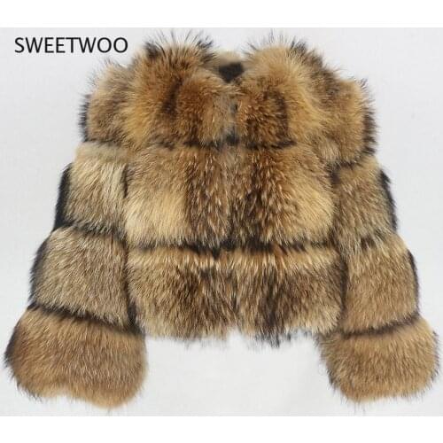 Меховые шубы SWEETWOO China At AliExpress