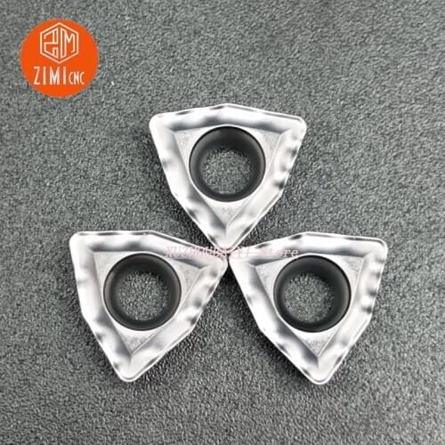10pcs WCMX050308R-PG YBG202 carbide insert U drill/violent drill/water insert CNC lathe cutting tool turning tool lathe tool