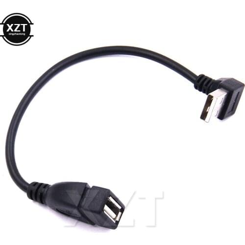 2019 Up Angled 90 Degree USB 2.0 Type A Male to Female USB Cable Extension Cable Cord hot sale female to male