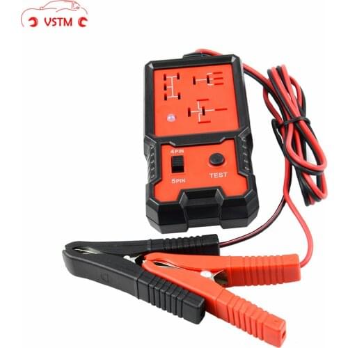 12V Car Relay Tester Automotive Electronic Relay Tester LED Indicator Light Battery Checker Aoltage Tester Universal