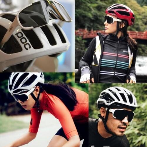 POC Brand aspire Cycling Sunglasses Men women Sport Mountain Bike bicycle Glasses Eyewear Gafas Ciclismo De Sol