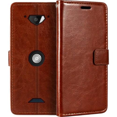 Case For Crosscall Core X3 Premium PU Leather Magnetic Flip Case Cover With Card Holder And Kickstand For Crosscall Action X3