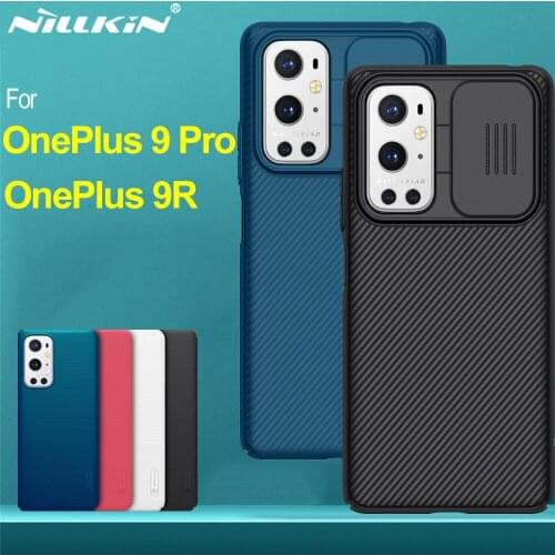 Case for OnePlus 9 Pro 9R Case NILLKIN Lens Protection Back Cover Camshiled Protective Cases for OnePlus 9R 9 5G (EU.NA) (IN.CN)