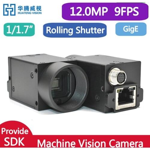 Gigabit GIGE 12MP Industrial Camera + SDK,Machine Vision Applications Support For Windows 7/8/10 System 4080X3072@10FPS