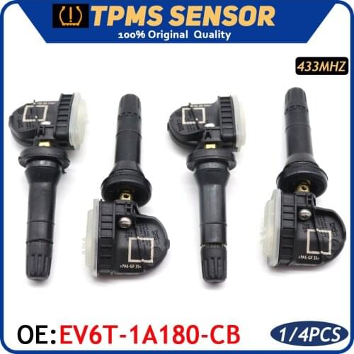 Tire Pressure Monitor Sensor EV6T-1A180-CB For Ford F-150 Fiesta Focus F-Series Ka+ Kuga Mondeo EV6T-1A180-CB EV6T-1A150-CB