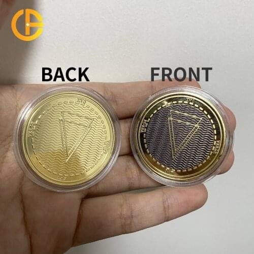 Cheap Glod Coins Non-cryptocurrency BINANCE ZILLIOA XVG Coin Bticoin Wholesale Gold Home Decor Souvenirs and Gifts