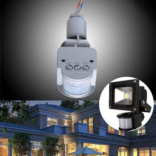 Infrared PIR Motion Sensor Switch Motion Sensor Light Light with Automatic Switch AC Infrared 220V 12V Detector Outdoor LED W6N7