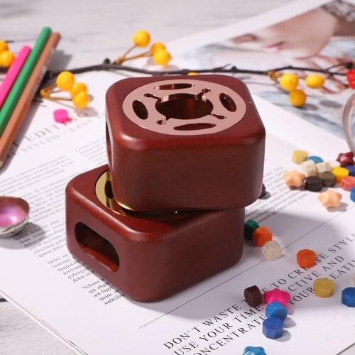 2021 New Sealing Wax Furnace Stove Fire Paint Tool Melting Pot DIY Craft Seal Stamp Durable Vintage Envelop Sealing Tool