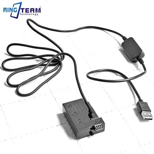 CA PS700 USB Power Cable + DR-E8 ACK-E8 LP-E8 LP E8 Dummy Battery for Canon EOS 550D 600D 650D 700D T2i T3i T4i X4 X5 X6i Camera