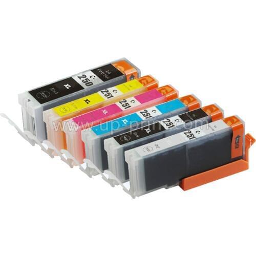 18 x pgi 250 compatible ink Cartridge For CANON PIXMA MG6320 MG7120 iP8720 MG7520 printer with Chip full ink pgi250 cli251 GY
