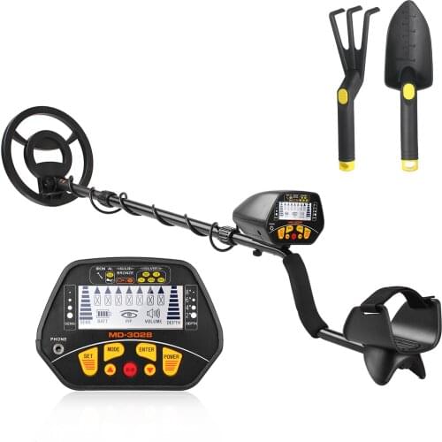 Metal Detector Underground Gold Finder Treasure Hunter with LCD Display Gold Digger