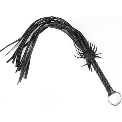 70cm Leather Whip SM Flog Butt Sex Whip Spanking BDSM Bondage Paddle Slave Flogger Sex Toys For Couple Adult Games Role Player