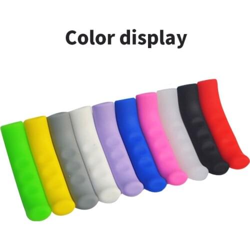 Mountain Bike Bicycle Brake Lever Anti-Slip Cover Wear-Resistant Comfortable Grip Silicone Lever Protective Coverl