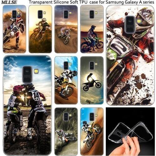Super motorcycle racing Silicone Case For Samsung Galaxy A50 A30 A10 A40 A6 A8 Plus A20 E A5 A7 2018 2017 2016 Note 9 8 Cover