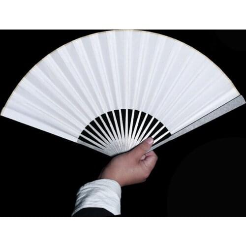 Titanium Alloy Folding Fan Chinese Style 9 Inch Metal Kung Fu Fan Chinese Mens Tactical Self-defense Tai Chi Fan