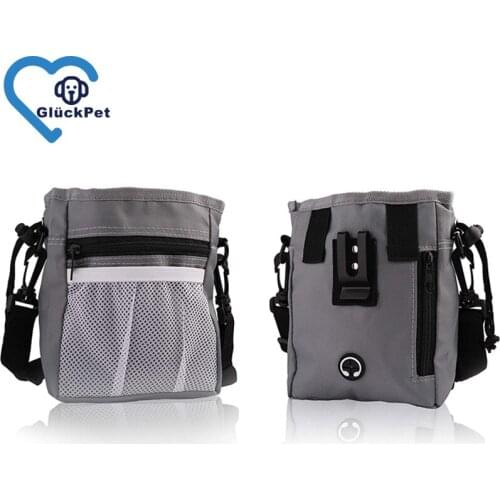 Dog Accessories Outdoor Pet Dog Treat Pouch Portable Dog Training Bags Pet Food Container Puppy Snack Reward Waist Bag