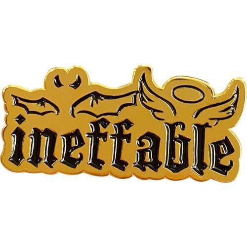 You had better get a wiggle on to snag an Ineffable pin