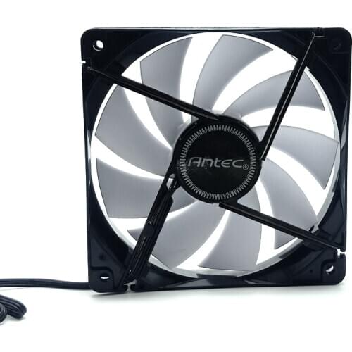 Chassis Cooling Fan Water-cooled Fan Ultra-quiet RGB Blue Light 12cm 12V Computer Case SXDOOL 3 Lines 3PIN Plastic 50000 Hrs