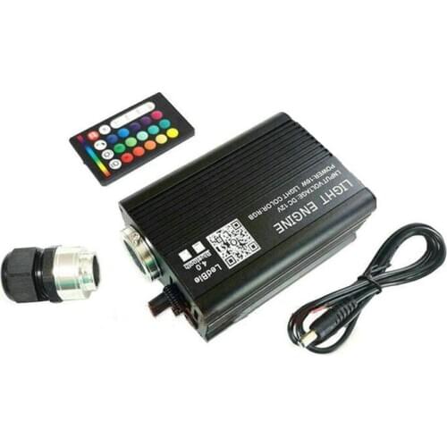 App smart phone Remote controlled Audio Voice control DIY 12W Car Sky Starry Star Light Engine Fiber Optic Home Ceiling Lighting