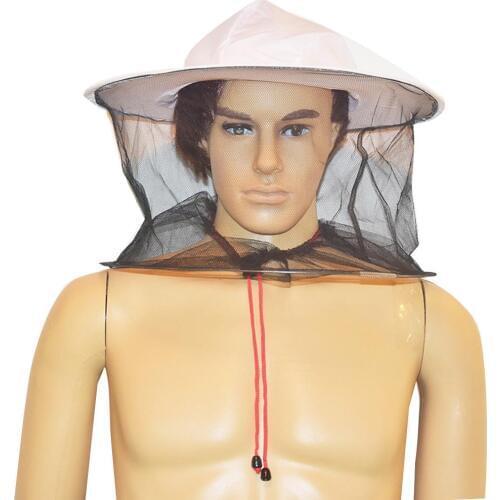 Beekeepings Protective Hat Mosquito Bees Insect Preventions Net Head Neck Cover Veils Mesh Cap Breathable Anti-Bee Equipment
