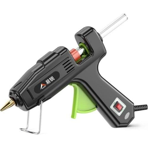 1pcs Glue Gun + 20 Pcs Solid Glue Stick Hot Melt Adhesive DIY Handicraft Electric Heating 90Wa 7mm Tool Industry Glue Sticks E12