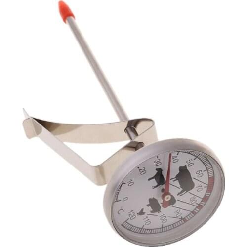 1PC Stainless Steel Instant Read Probe Thermometer BBQ Food Cooking Meat Gauge