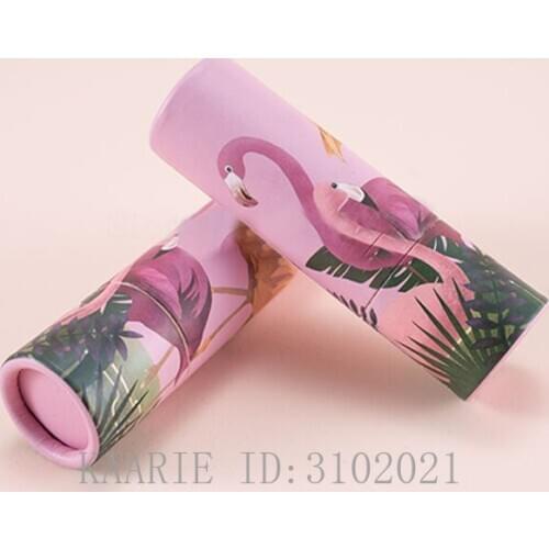 10/30/50pcs 12.1mm Empty Kraft Paper Lipstick Tube Lip Balm Containers, Round Cosmetic Beauty Lip Rouge Refillable Bottle