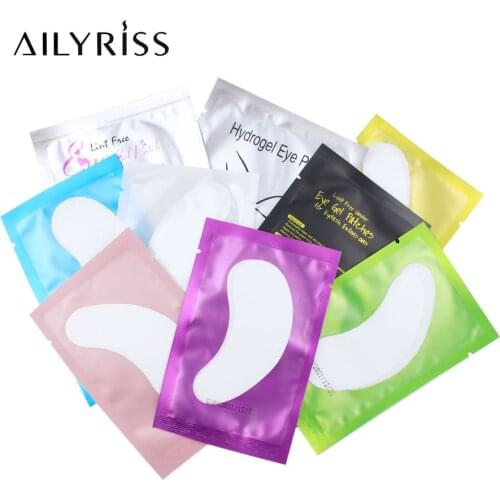 500 Pairs Eyelash Patch Eyelash Pads For Eyelash Under Eye Patch Eyelash Extension Gel Eye Pads for Eyelash Extensions Sticker W
