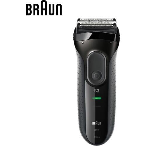 Braun Series 3 Electric Shavers 3000S Razor Blades Rechargeable High Grade Electric Shaver Razors For Men