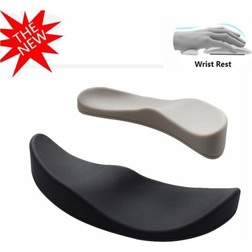 Ergonomic Handguard Mouse Pad Silicon Gel Non-Slip Streamline Wrist Rest Support Mat Computer Mousepad For Office Gaming PC