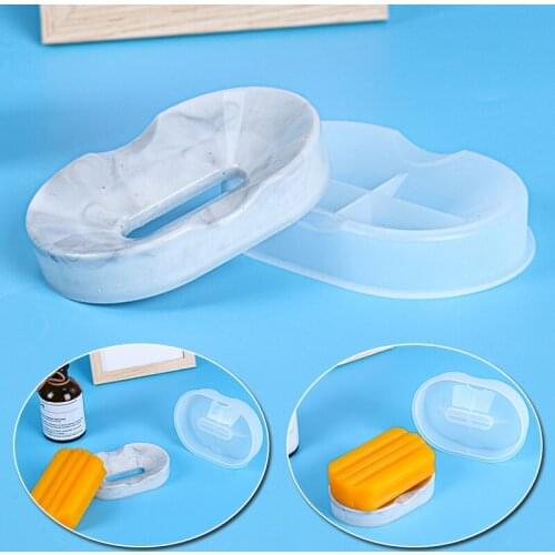 Soap Storage box Resin Silicone Mould Jewelry Making DIY Handmade tool UV Crystal epoxy Resin Box silicone mold