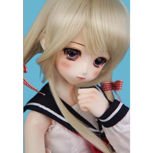 1/4 scale nude BJD Cartoon girl MSD doll Resin figure model toy gift,not include clothes,shoes,wig and other accessories D2175