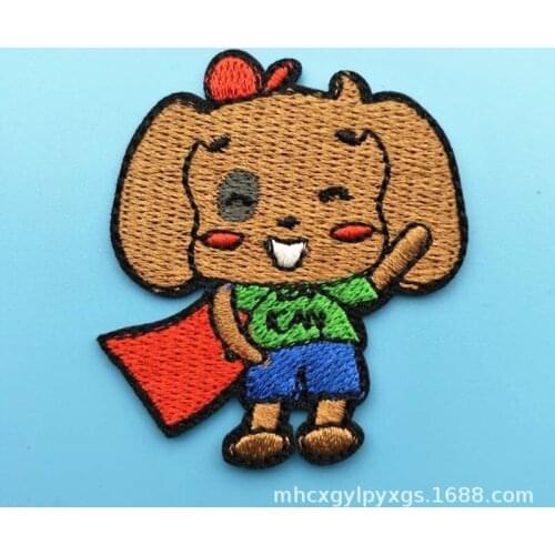 50pcs/Lot Embroidery Patches Letters Clothing Decoration Accessories Animal Weird Stuff Diy Iron Heat Transfer Applique