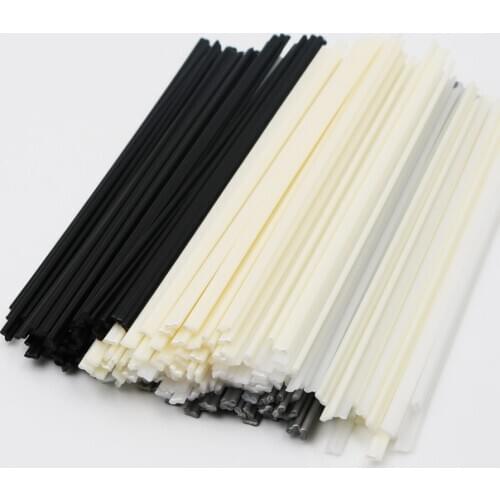 50pcs Plastic welding rods ABS/PP/PVC/PE Welding Sticks 5x2mm for Plastic Welder gun Bumper Repair Welding Supplies