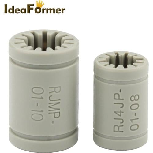 Low price RJ4JP-01-08 LM8UU linear Bearing 8mm linear ball baearing bushing bush For Anet A8 Prusa i3 Reprap 3d Printer parts